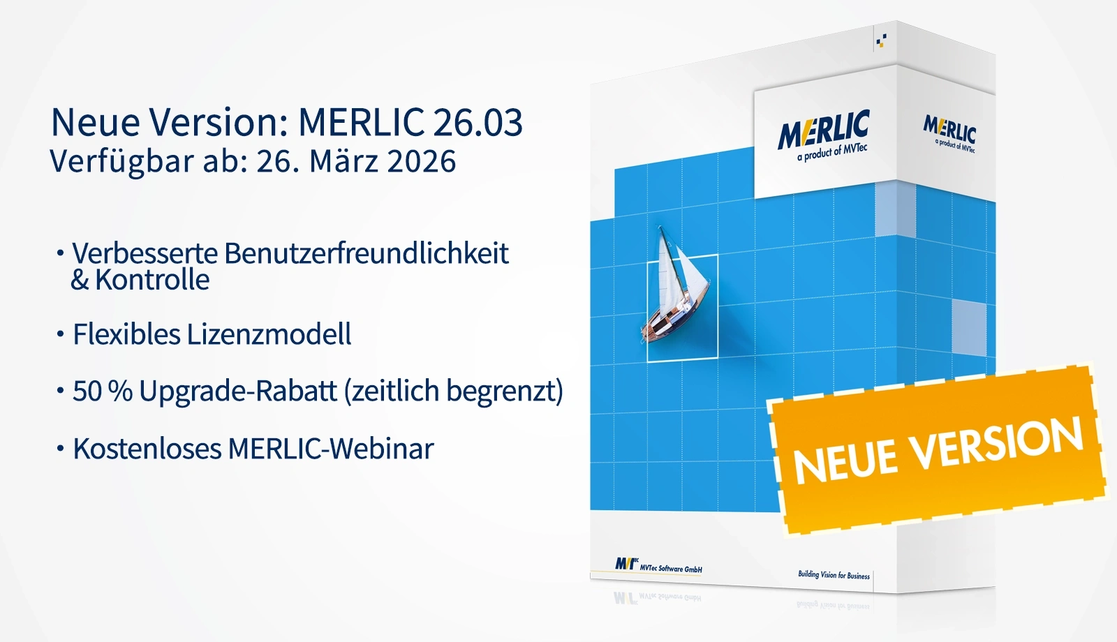MERLIC 26.03 bietet ein neues Lizenzmodell und erweiterte Tools für skalierbare Bildverarbeitung.