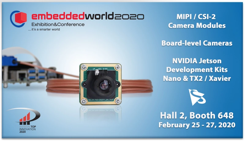 2020 embedded world : 與我們一起參加國際領導性的嵌入式系統展覽。