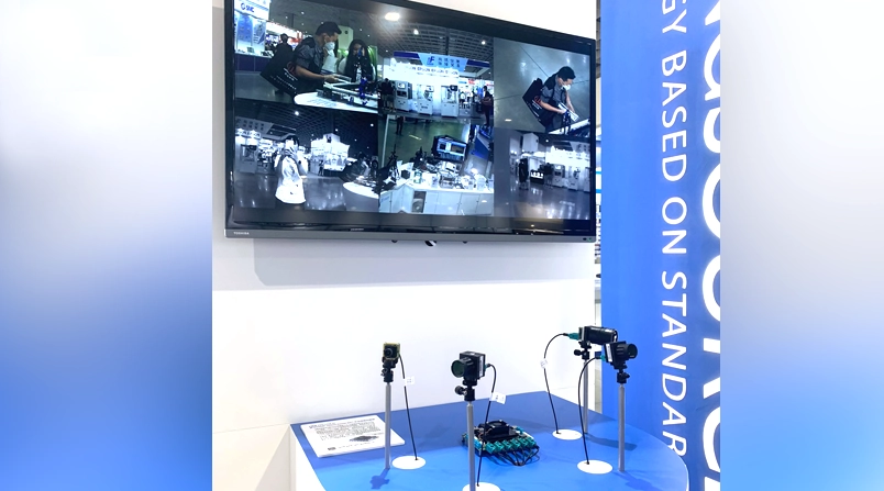 The Imaging Source 6 通道载板采用 NVIDIA SoM： FPD-Link III 相机的多相机应用