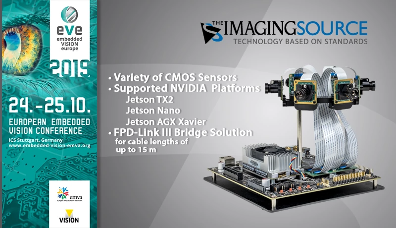 Join us at Embedded VISION Europe (EVE) 2019.