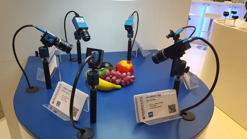 Industrial cameras featuring Sony CMOS sensors