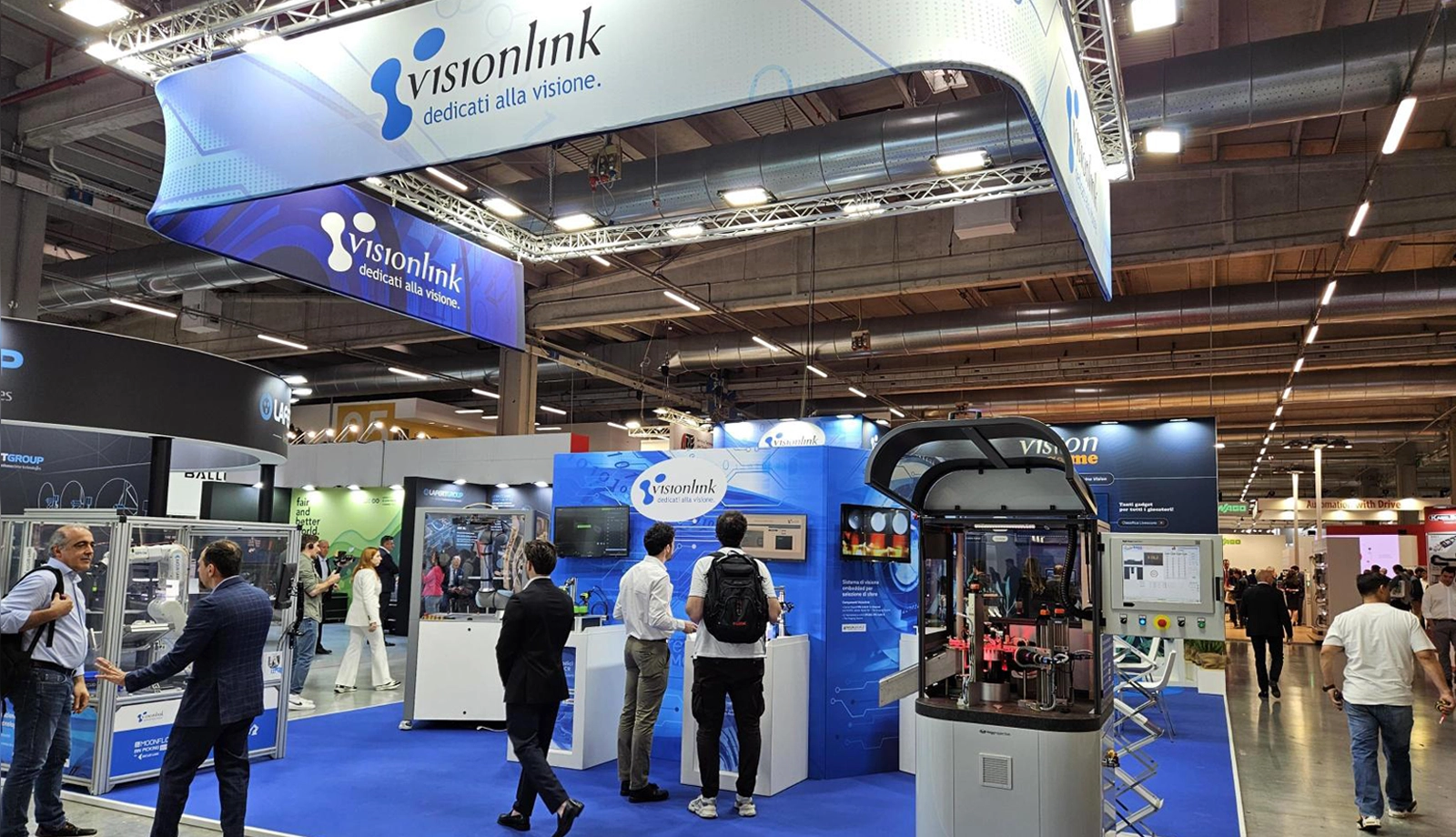 Visionlink 和 The Imaging Source兆鎂新 在 2024 SPS 義大利