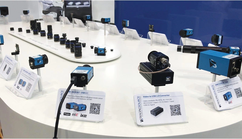 The right camera for the task at hand: the newest cameras and lenses at VISION 2018.