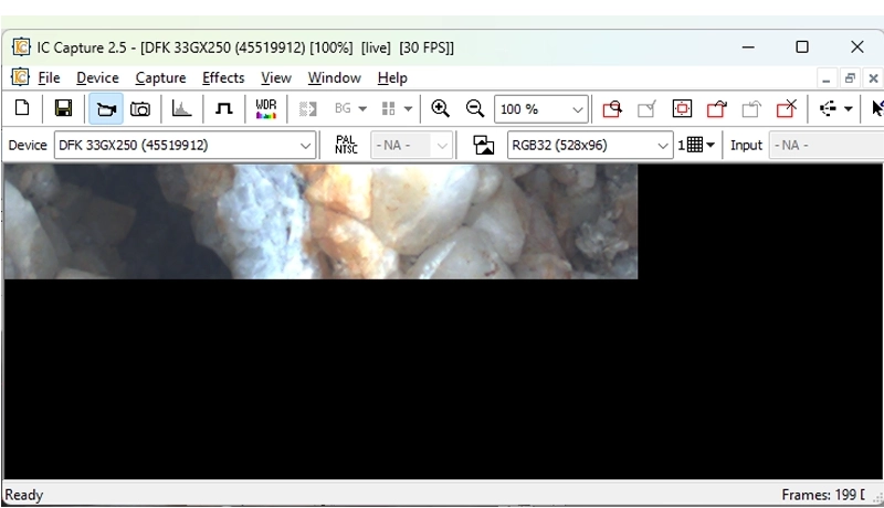 螢幕截圖: IC Capture 現在設定完畢