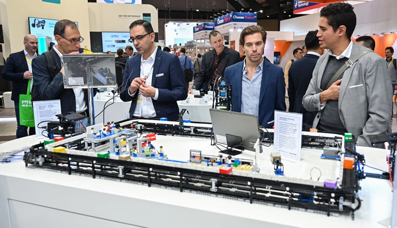 LEGO Toy Factory: Modern machine vision techniques for automation on display at VISION 2022.
