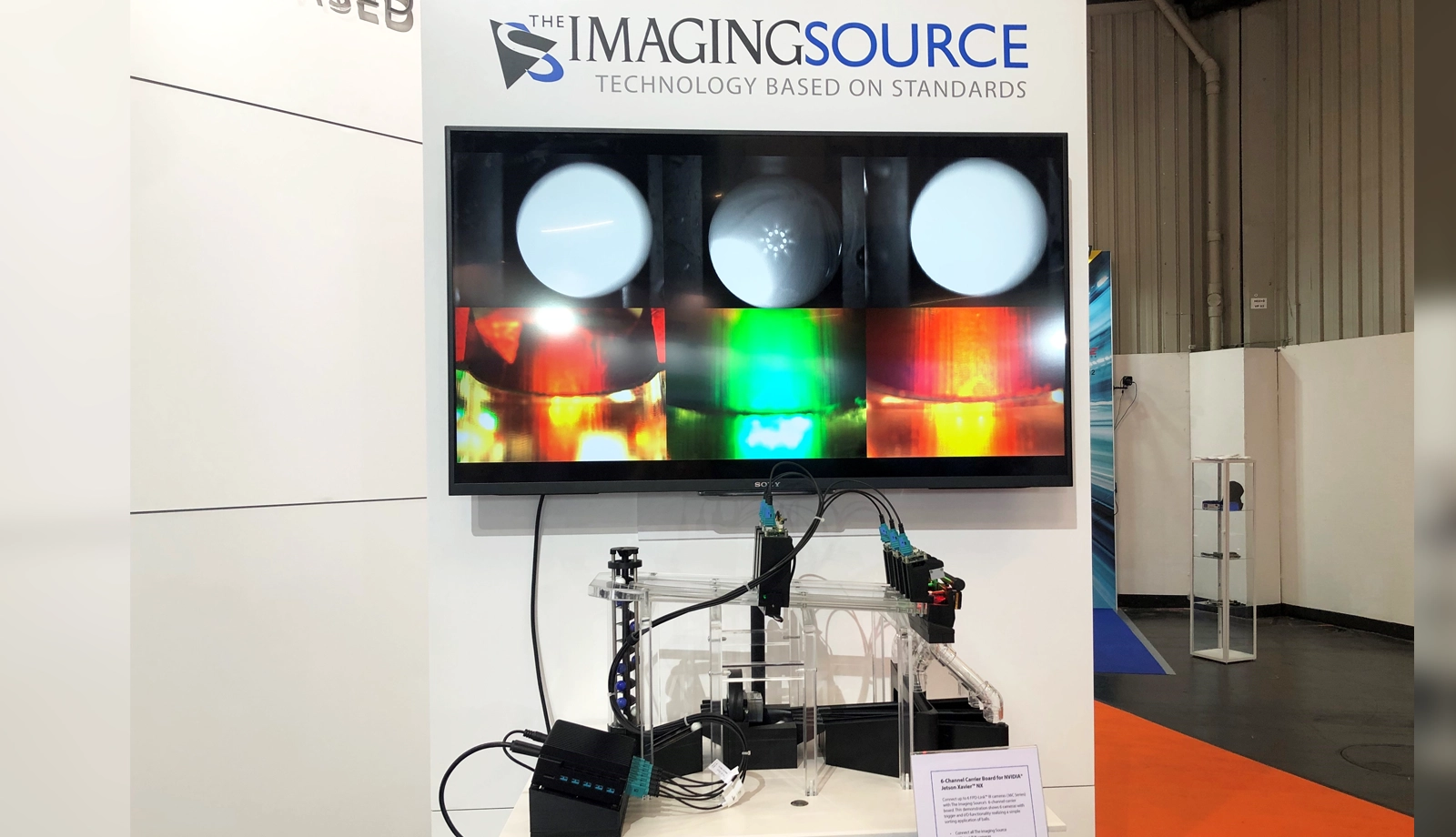 配备 NVIDIA Jetson Xavier NX 的 6 通道载板