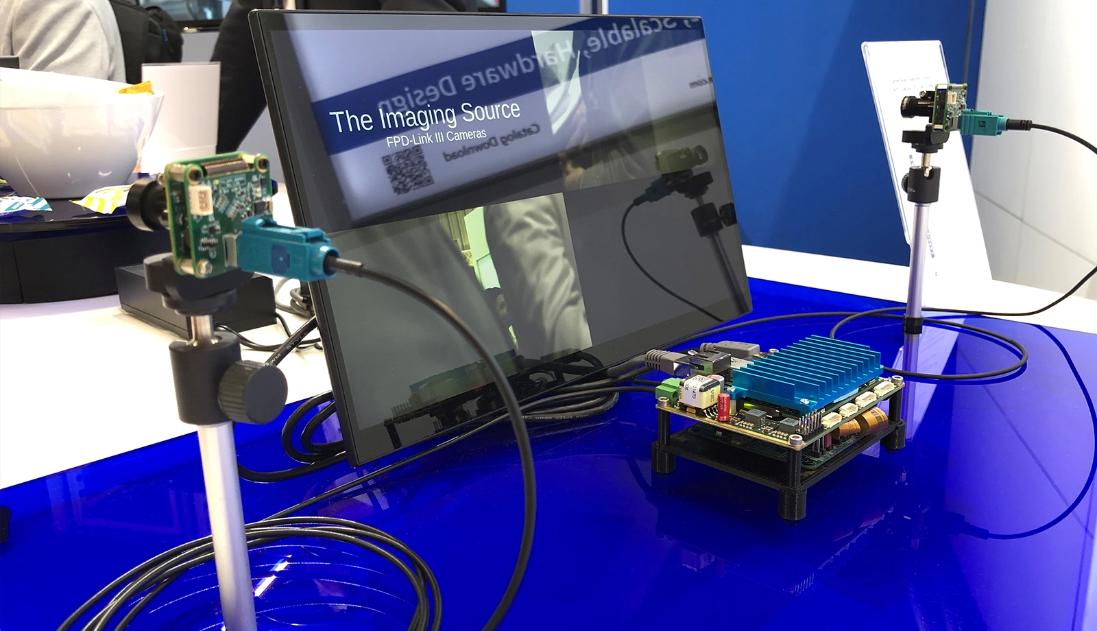 FPD-Link III 相機配備 The Imaging Source 新型載板及 Toradex Verdin 系統模組