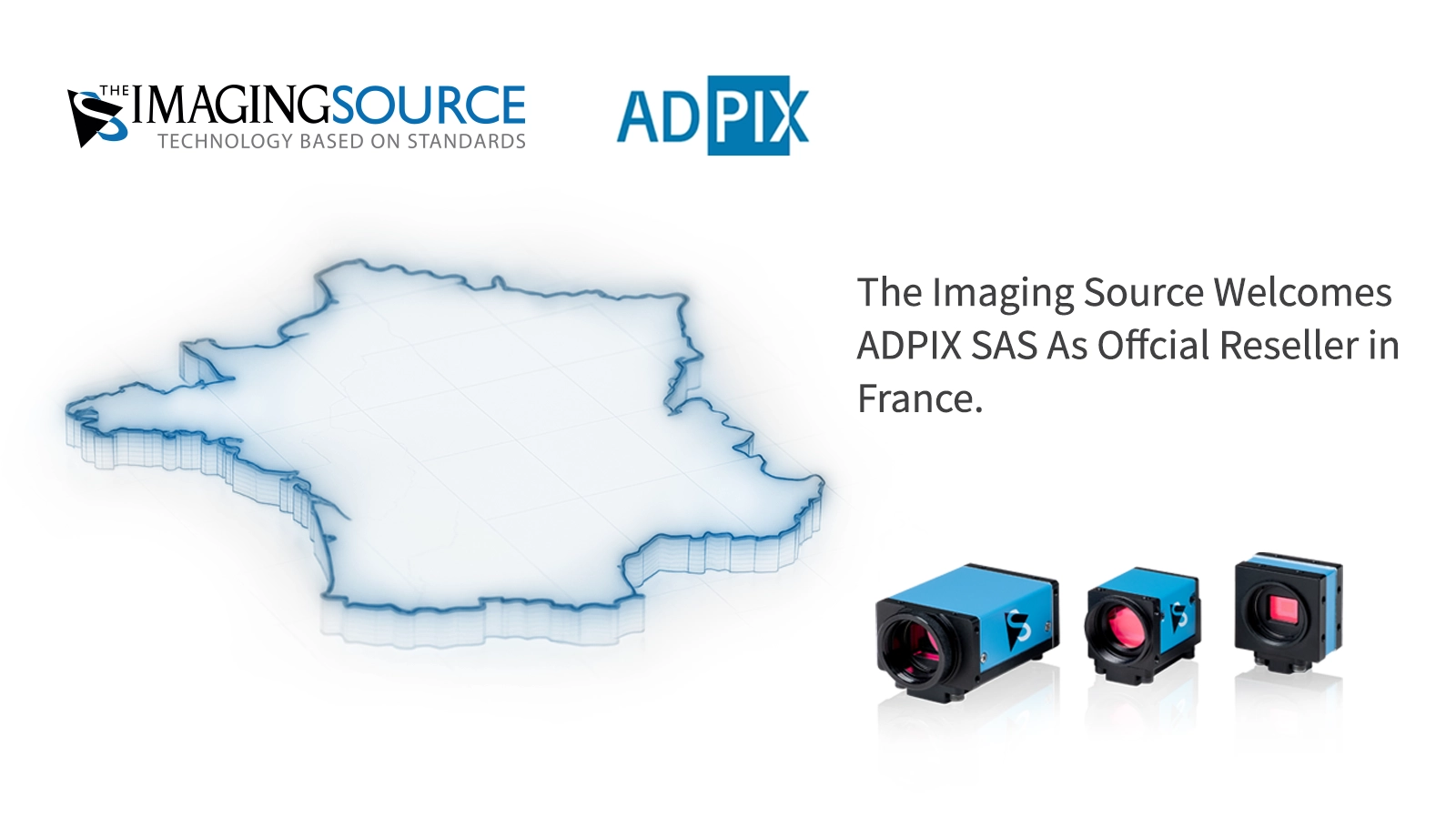 ADPIX SAS: TIS' new reseller in France - strengthening local support and expanding access to machine vision solutions across France.