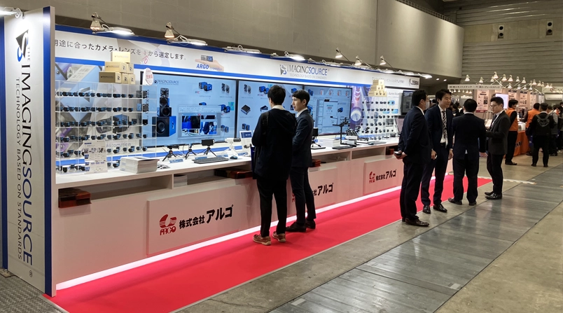Argo在日本橫濱舉行的國際圖像技術與設備技術展覽會（ITE）上的展位