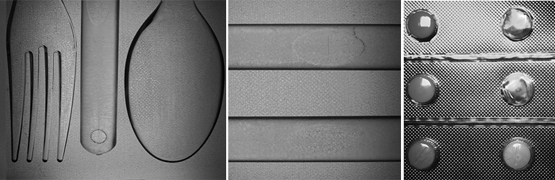 Standard intensity images of transparent objects often yield little useful visual data.