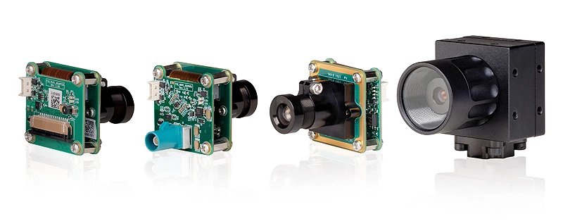 無論應用需求為MIPI CSI-2亦或FPD Link 介面、高解析度或高幀速率，The Imaging Source皆能提供豐富廣泛的嵌入式視覺相機模組以符合各類的需求。